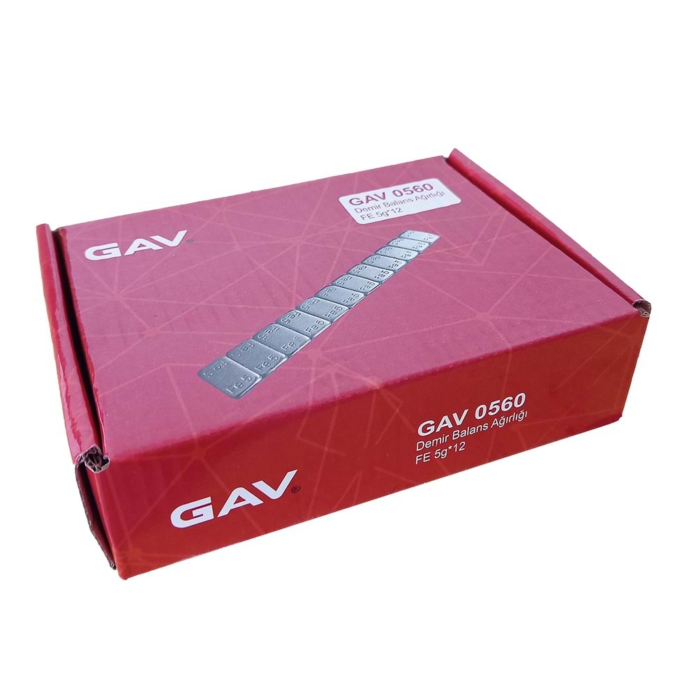GAV Yapıştırma Balans Kurşunu 5-10-5-10-5-10-5-10gr