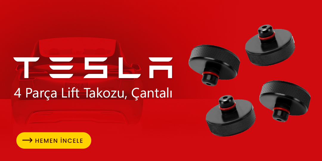 4 Parça Lift Takozu, Çantalı
